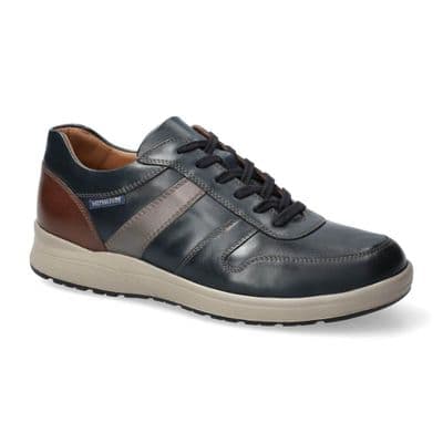 Mephisto Vito Men's Leather Shoes - Navy