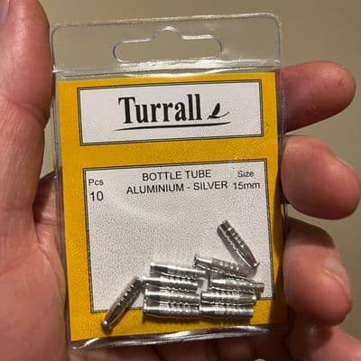 Aluminium Bottle Tubes - Silver