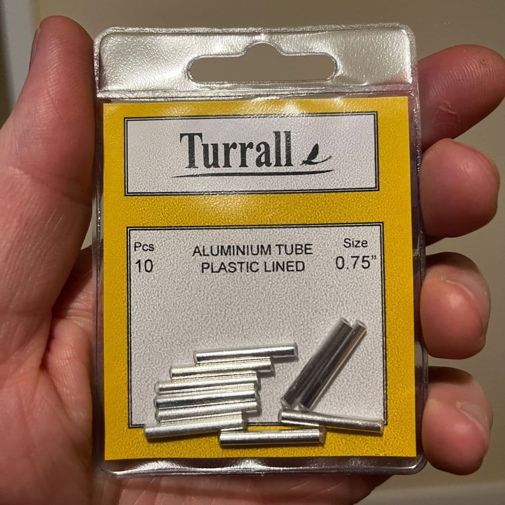 Aluminium Fly Tying Tubes Plastic Lined
