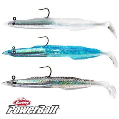Berkley PowerBait Mounted Sandeels Bass & Pollock Lures