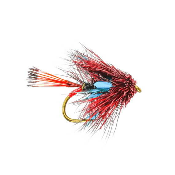 Claret Bumble Muddler Trout Flies