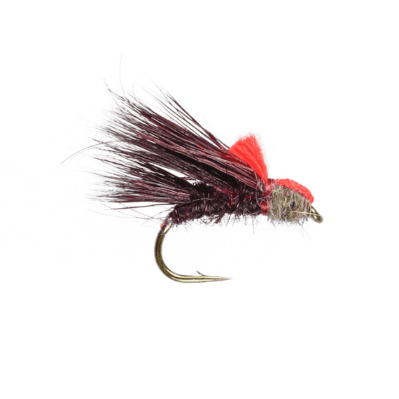 Caledonia Fly Claret Sedgehog Trout Fly