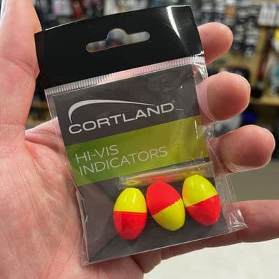 Cortland Hi-Vis Oval Strike Indicators