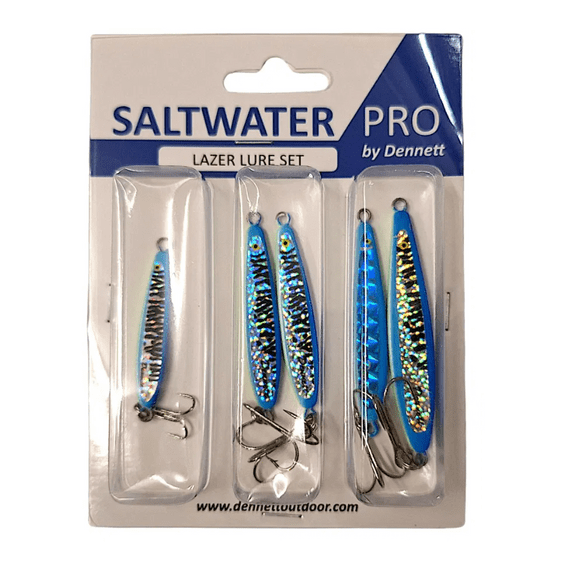 Dennett Lazer Jig Kit 5 Assorted Sea Lures