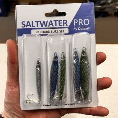 Dennett Pilchard Krill Kit 5 Assorted Sea Lures