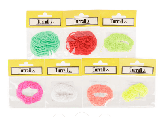 Turrall Fly Tying Fluorescent Wool