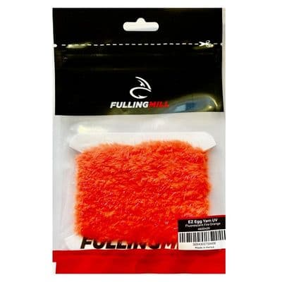 Fullingmill EZ Egg Yarn UV - Fl. Fire Orange
