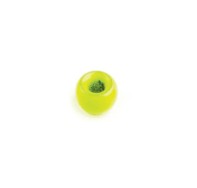 Fullingmill Fl. Chartreuse Brass Beads