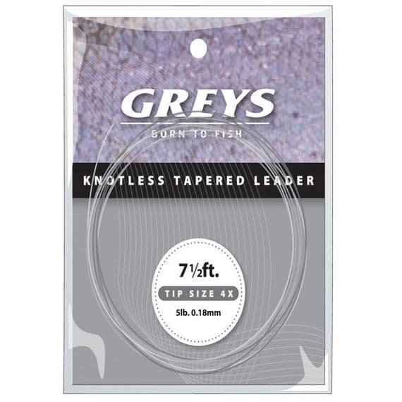 Greys Greylon Copolymer Knotless Tapered Leaders
