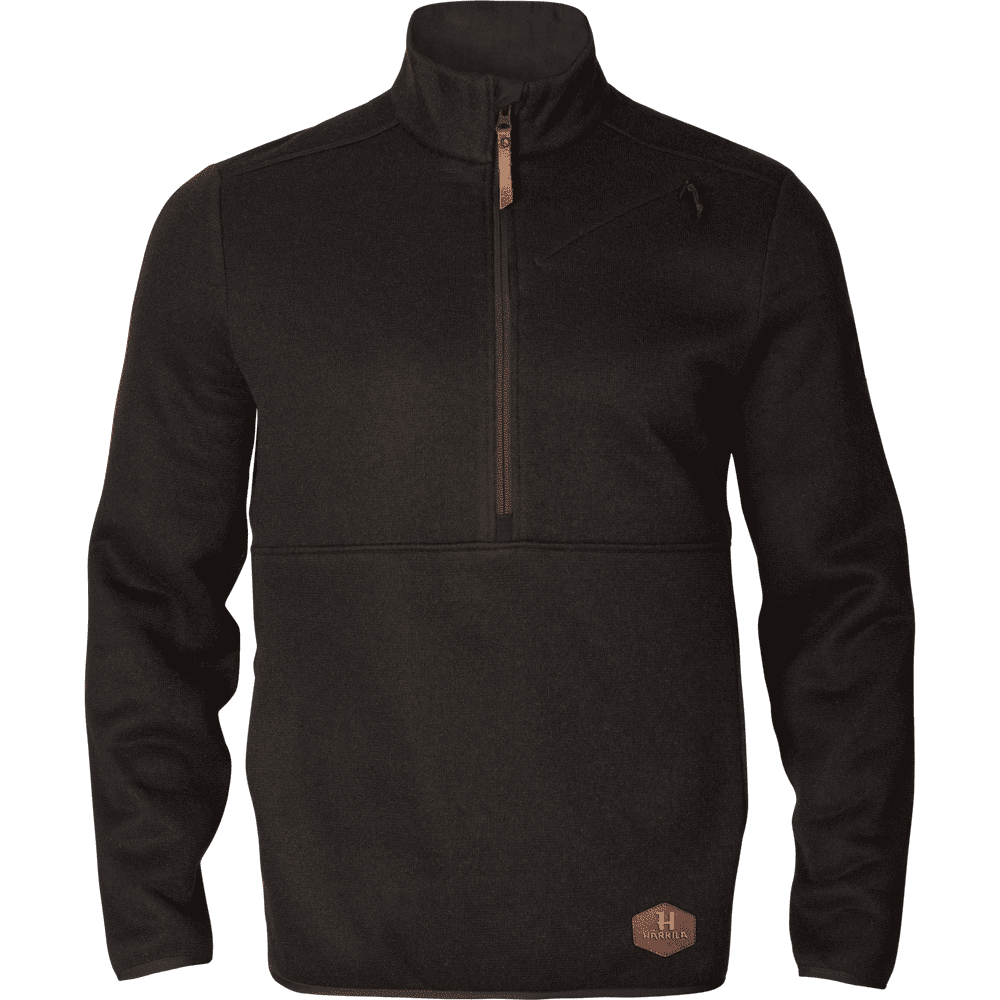 Harkila Metso Half Zip Shadow Brown