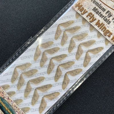 Hemingway's Medium Tan May Fly Wings