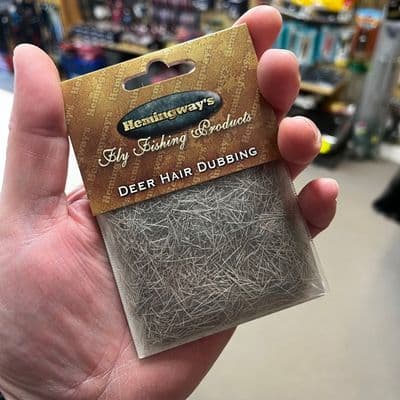 Hemingways Deer Hair Dubbing Natural