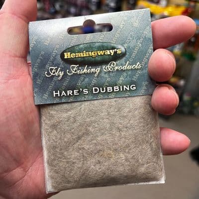 Hemingways Hare's Hair Dubbing Natural