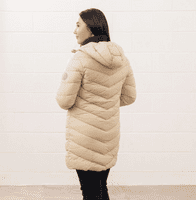 Lighthouse Laurel Coat - Cream