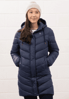 Lighthouse Laurel Coat - Navy