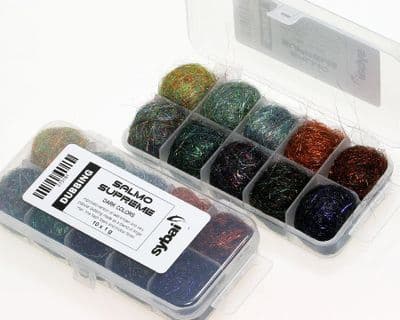 Salmo Supreme Dubbing, Box, Dark Colours