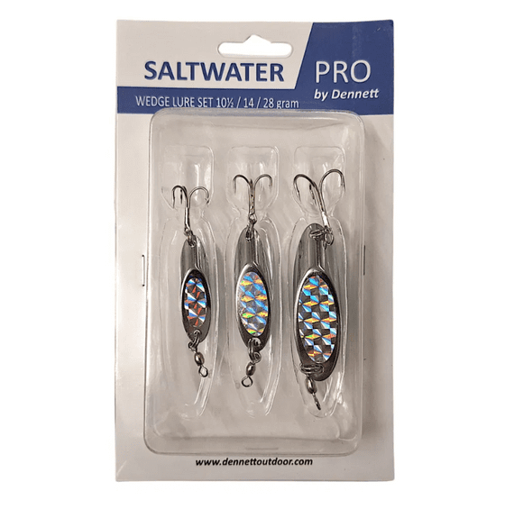 Saltwater Pro Assorted Sea Wedges 3 Lures