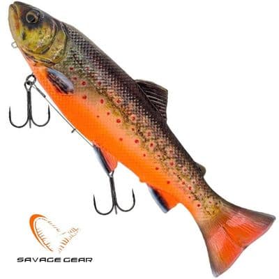 Savage Gear 3D Line Thru Pulsetail Trout  25cm 185g #2/0 Sink Slow Artic Char