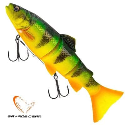 Savage Gear 3D Line Thru Trout Swim Bait 20cm 93g Slow Sink Firetiger