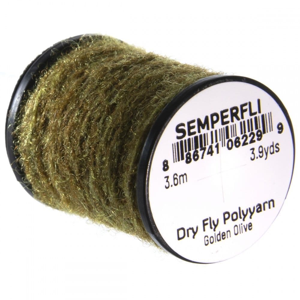 SemperFli Polyyarn Dry Fly Dubbing – Natural Look Floating Buggy Dubbing Spool-1392011
