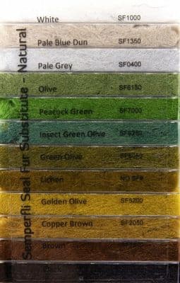 Semperfli SemperSeal Natural Colours Dubbing Dispenser