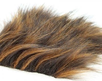Sybai Medium Craft Fur - Brown Raccoon