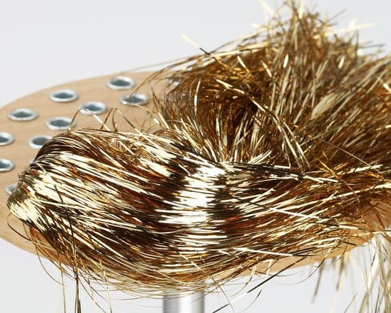 Sybai Tinsel Hair Fly Tying Material - Gold