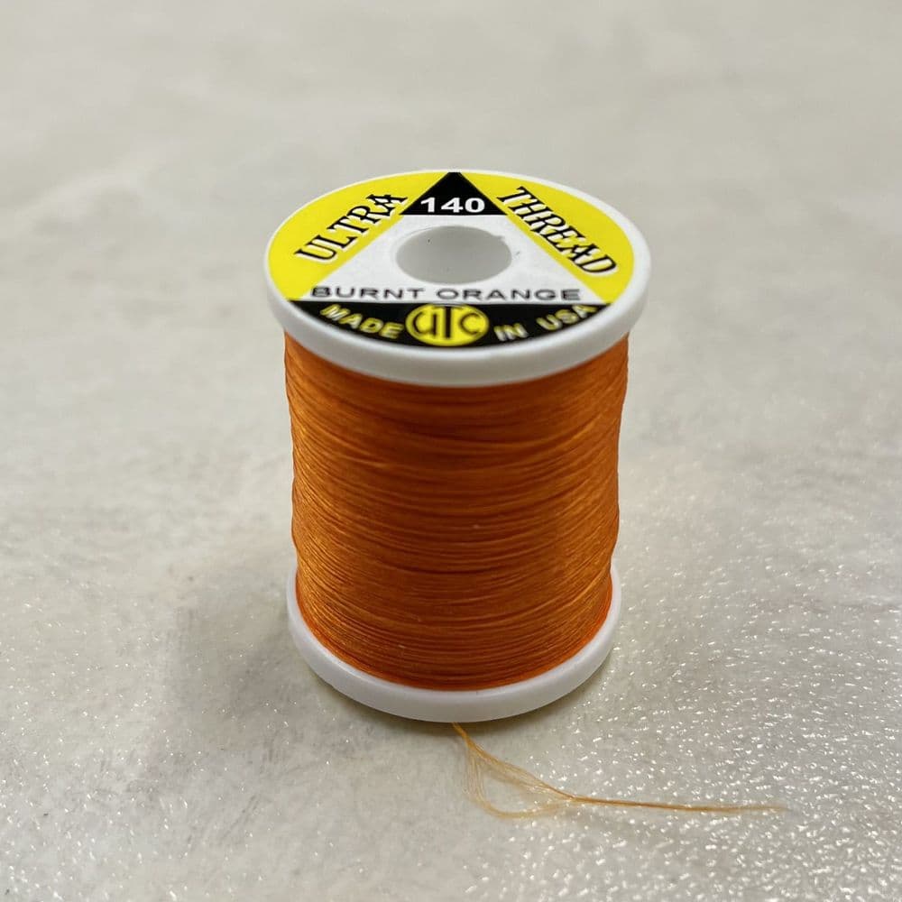 UTC Ultra Thread 140D Burnt Orange Fly Tying Thread