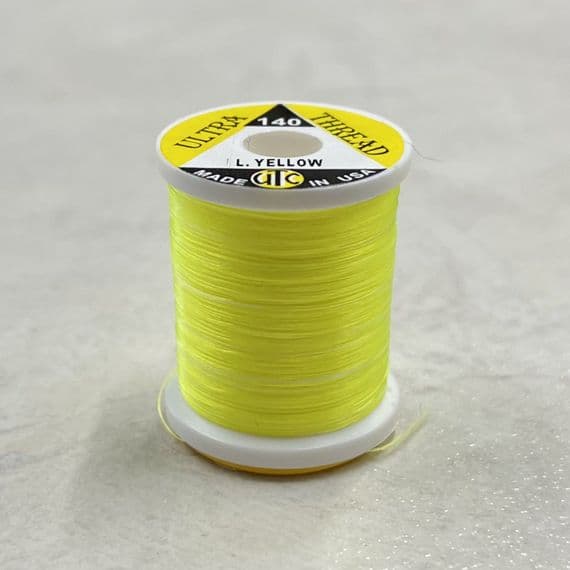 UTC Ultra Thread 140D Fl. Yellow Fly Tying Thread