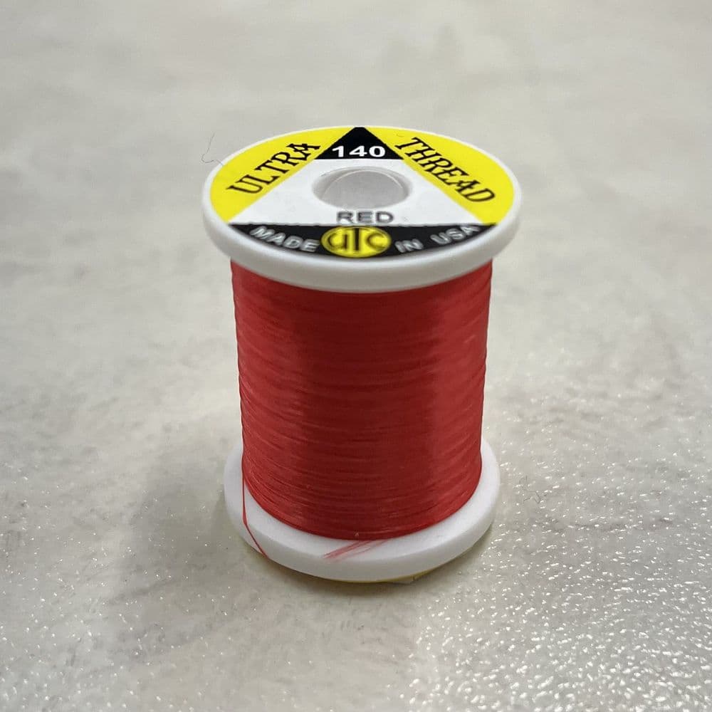 UTC Ultra Thread 140D Red Fly Tying Thread