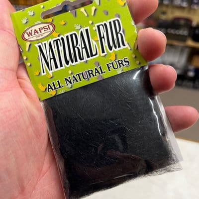 Wapsi Natural Black Squirrel Dubbing