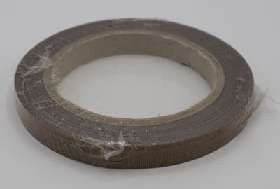 12mm Self Wound PTFE Glass Tape (Teflon)