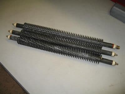 Minipack RAS/FM 75 Tubular Heater Set (3 Heaters Per Set)