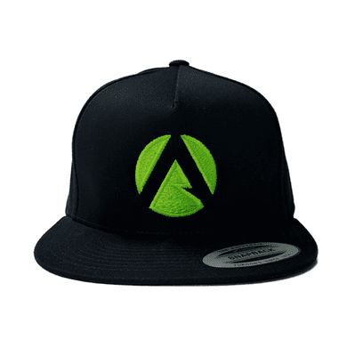 Arbortec AT051 Black & Lime Snapback Green Baseball Cap