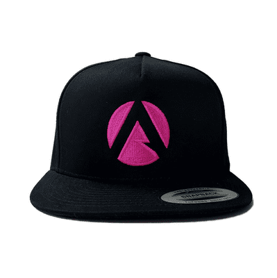 Arbortec AT051 Black & Pink Snapback Baseball Cap