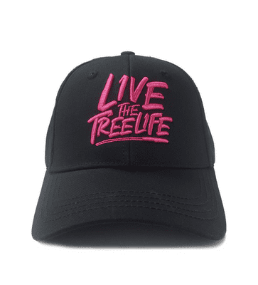 Arbortec AT054 Live the Tree Life Baseball Cap Black / Pink