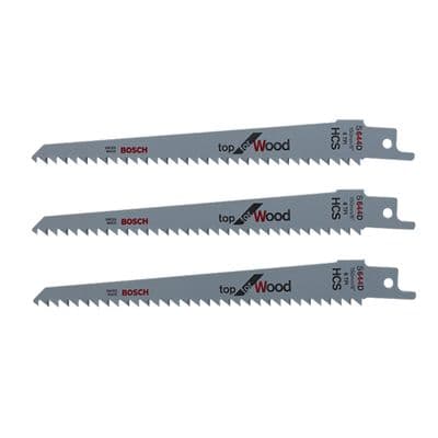 Bosch F016800303 3-Piece Blade Set For Keo Garden Saw