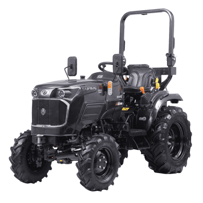 Captain 223 4WD 23HP Compact Tractor Black