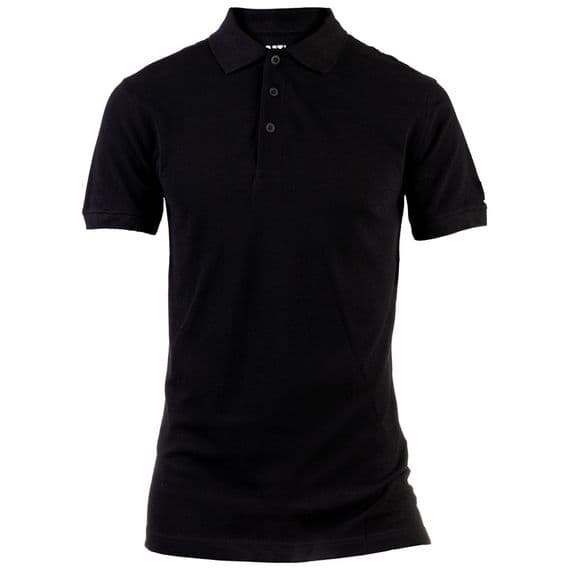 Caterpillar Essential Short Sleeve Polo Shirt - Black