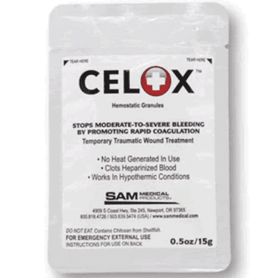 Celox Haemostatic Granules 15gm