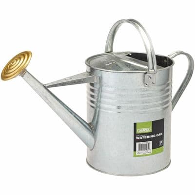Draper 9L Galvanised Steel Watering Can