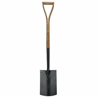 Draper Carbon Steel Digging Spade with Ash Handle