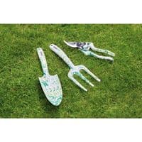 Draper Garden Tool Set with Floral Pattern (3 Piece)