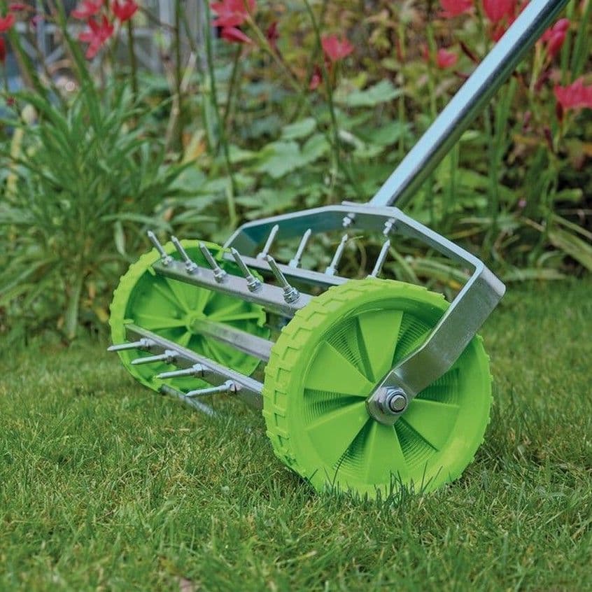 Draper Spiked Drum Lawn Aerator