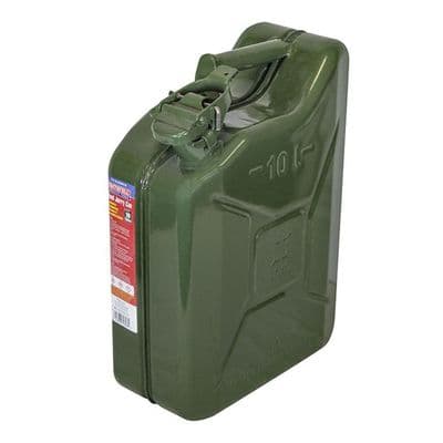 Faithfull Metal Petrol Jerry Can 10 Litre