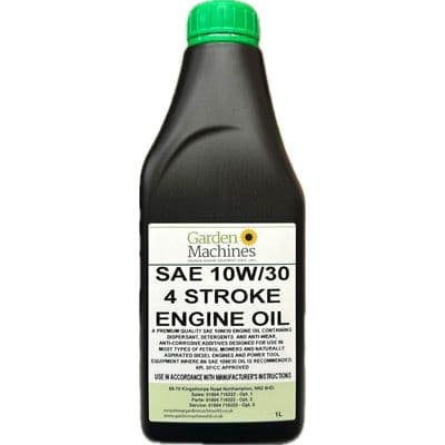 Garden Machines GM 10W 30 Engine Oil 1 Litre