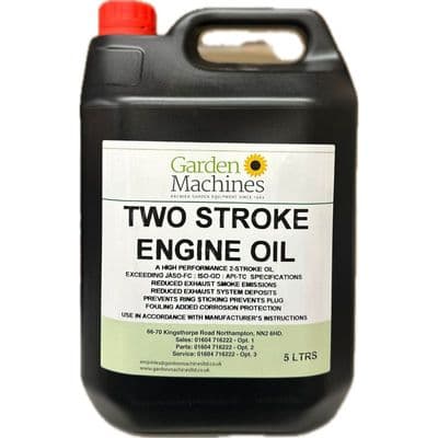 Garden Machines GM 2 Stroke Engine Oil 5 Litres