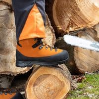 Haix Protector Forest 2.1 GTX Class 2 Boots Orange