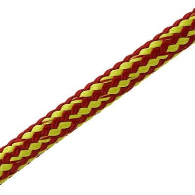 Harkie HeftyFlex 13mm Rigging Rope, Red/Yellow, 60m