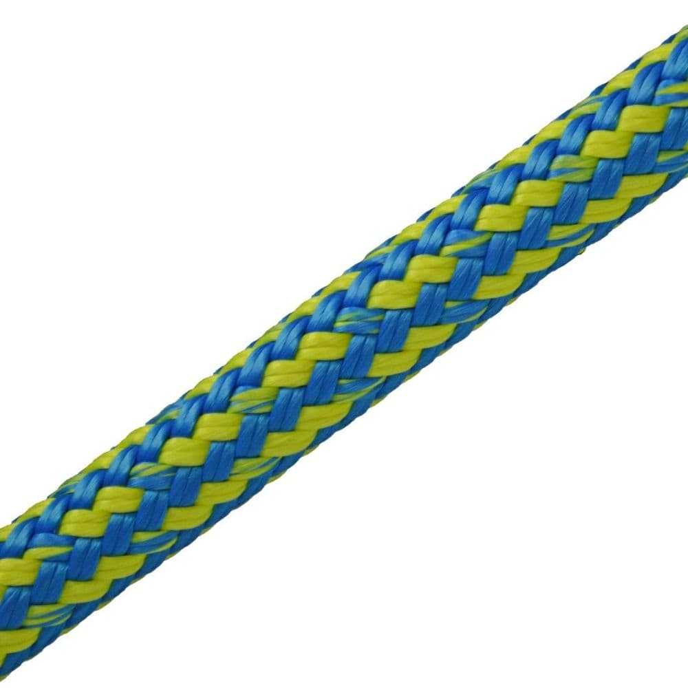 Harkie HeftyFlex 16mm Rigging Rope Blue/Yellow 60m